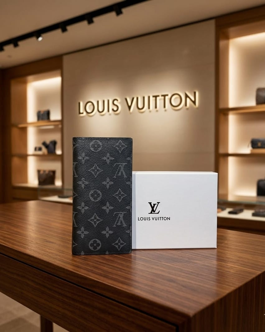 Louis Vitton Wallet (Black)