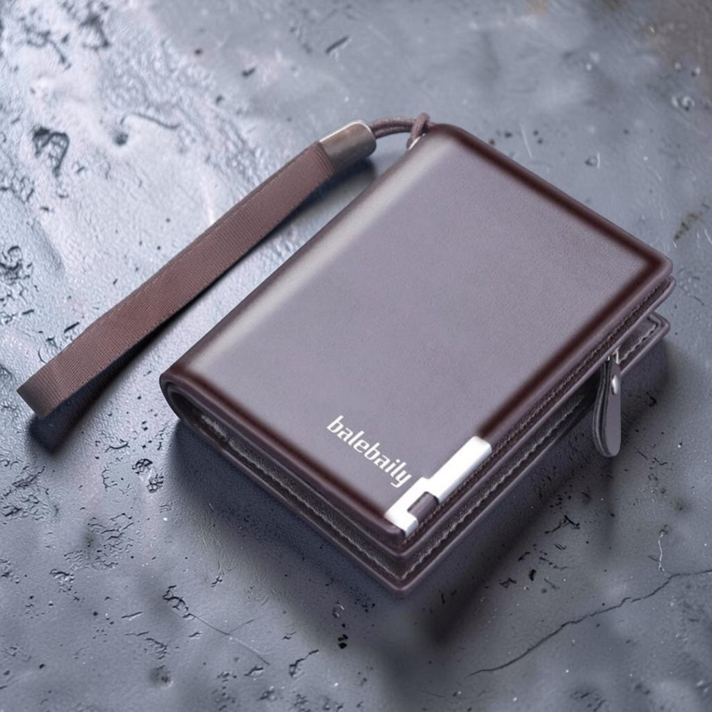 Small Men's Wallet (Brown)