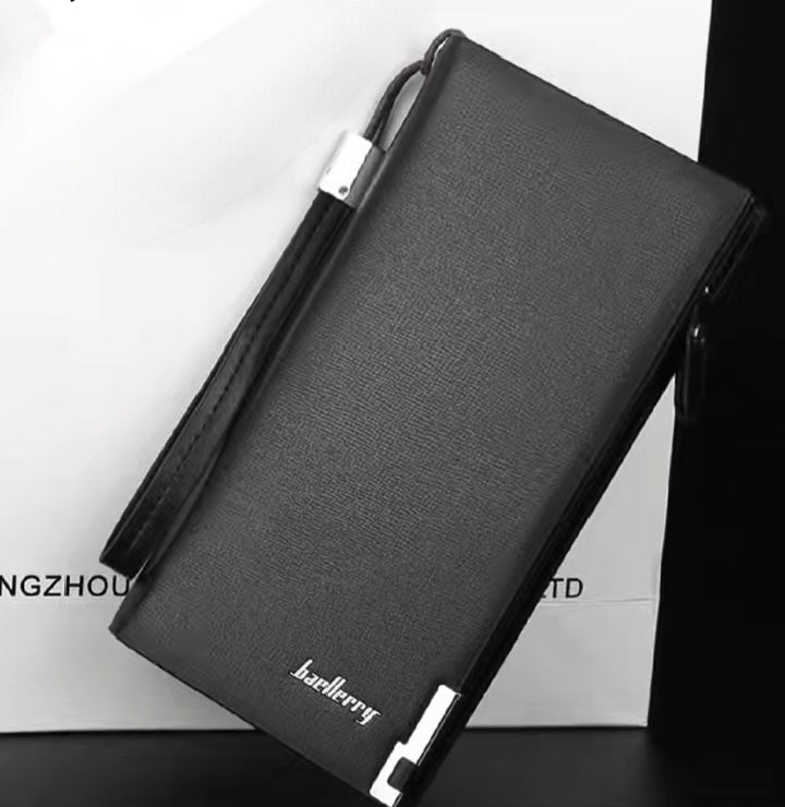 Long Men's Wallet (Black)